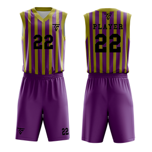 Maillots de basketball personnalisés grande taille à carreaux, à séchage rapide et respirants, uniformes d'été, vente en gros - Product Image 2
