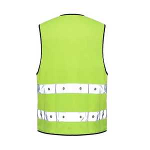 Uniforme DE SEGURIDAD Cinta reflectora Chaqueta DE SEGURIDAD Chaleco reflectante de alta visibilidad con logotipo personalizado 2025 - Product Image 2