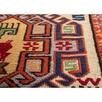Ковер Jaipur Rugs 9x12, ручной вязки, шерсть/шелк, Pae-5291, с геометрическим узором, для гостиной, восточный, оранжевый/озелененный, толстый