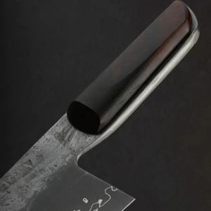 Cuchillo de Cocina Tipo Cleaver de Acero Inoxidable de 9 Pulgadas Hecho a Mano con Funda de Cuero Única, Mango Hermoso y Personalizable - Product Image 2