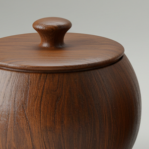 Tazón de madera clásico no tóxico, decoración ecológica, biodegradable, Apto para lavavajillas, para regalos de boda y obsequios - Product Image 3