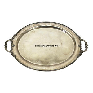 Bandeja de chocolate de lujo de metal Nueva llegada Bandeja de chocolate hecha a mano Bandeja de chocolate de diseñador elegante clásico - Product Image 5