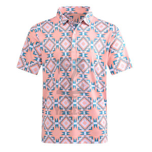 Camisa de Golf Personalizada con Logotipo, de Algodón/Fibra de Bambú, Transpirable, de Secado Rápido, Antiarrugas, Corte Ajustado para Hombre - Product Image 5
