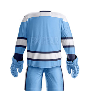 Uniforme de hockey sobre hielo de diseño premium para hombres, duradero y cómodo, perfecto para la práctica de entrenamiento - Product Image 6
