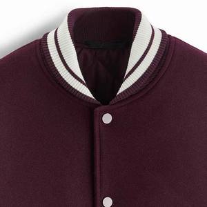 แจ็กเก็ตแบบสตรีทแวร์ของผู้ชายเสื้อแจ็คเก็ตแบบเบสบอลมีตัวอักษรเคลือบ2024 - Product Image 5