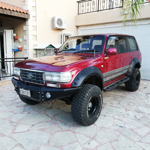 Cubiertas <span class=keywords><strong>de</strong></span> rueda <span class=keywords><strong>de</strong></span> Material ABS <span class=keywords><strong>para</strong></span> coche, venta al por mayor, 4x4, <span class=keywords><strong>para</strong></span> TOYOTA LC80 - Product Image 6