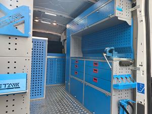 Sistema de Almacenamiento Interior Flexible para Camionetas, Sistema Modular de Estanterías para Camionetas con 12 Cajones, Estructura Desmontable, Almacenamiento OEM para Camionetas - Product Image 3