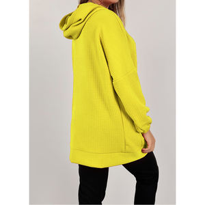 Streetwear grande taille pull lourd long sweat à capuche islamique sweats pour dames à la mode Oem musulman femmes sweats à capuche pour filles - Product Image 2