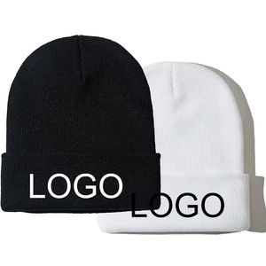 หมวกบีนนี่ไหมพรมแฟชั่นขายส่ง ปักลายตามสั่ง พิมพ์ลายดิจิตอล สีพื้น อุ่นสบายสำหรับฤดูหนาว ระบายอากาศได้ดี กันน้ำ เหมาะสำหรับทุกเพศทุกวัย ใช้สำหรับเดินทาง - Product Image 1