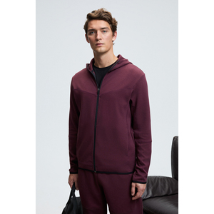 Sudadera con Capucha y Cierre de Cremallera para Hombre GRIMELANGE con Estampado por AVENER - Product Image 5