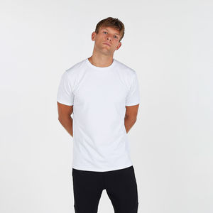 Top New Men's 100% Cotton Jersey <b>White</b> <b>Slim</b> <b>Fitted</b> Regular T-<b>Shirts</b> Custom Silk Screen Printed O-Neck Style Sports T <b>Shirts</b> - Product Image 1