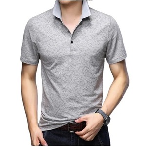 เสื้อโปโลสำหรับผู้ชายเสื้อโปโลแขนสั้นระบายอากาศได้ดีเสื้อโปโลผ้าฝ้าย100% ออกแบบได้ตามต้องการ - Product Image 2