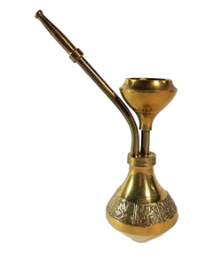 Cachimba de Latón de Lujo de Alta Calidad para Venta en Egipto, con Enfriador Bourn, Vial Largo, Diseño Cuadrado Moderno, Ecológica - Product Image 4