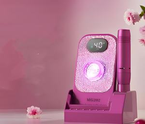 휴대용 네일 드릴 전기 파일 만들기 기계 40000RPM 충전식 무선 다이아몬드 네일 드릴 공급 업체 - Product Image 2