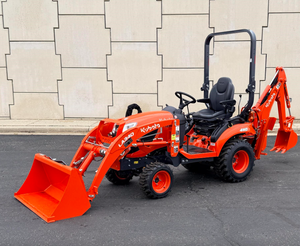 Entrega Gratuita Tractor de Ruedas Kubota BX23S con Cortadora de Césped y Retroexcavadora - Product Image 6