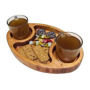 Bandeja de madera de Mango pulido hecho a mano, fabricante y distribuidor, mesa personalizada, decorativa - Product Image 1