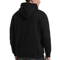 Sweat à capuche surdimensionné à épaules tombantes pour hommes 340 grammes poids lourd hiver Streetwear pull brodé numérique sans ficelle