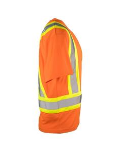 Ropa DE TRABAJO OEM camisetas de marca personalizada Hi Vis camisas de alta visibilidad con detalles reflectantes hechas en Pakistán - Product Image 4