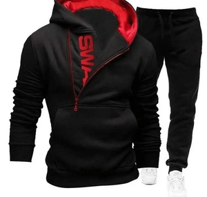 Logotipo personalizado impreso Slim Fit Unisex Tallas grandes High Street Chándal Etiqueta privada Invierno 100% Algodón Transpirable Secado rápido - Product Image 6