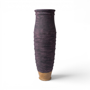 Jarrón Gigante de Barro Terracota para Suelo, Maceta Rústica de Estilo Rústico para Decoración del Hogar - Product Image 1