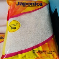 Riz Japonica Golden Calf Sushi à grains moyens, poli à l'huile, 1kg 5kg 25kg Vietnam Tien Giang