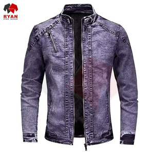 Veste en jean personnalisée Ryan Pro Gear pour hommes, tissu confortable et respirant avec logo personnalisé, design OEM - Product Image 3