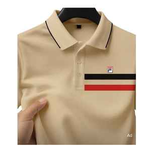 100% alta calidad al por mayor logotipo personalizado de los hombres de talla grande Casual para camisas de gran tamaño sólido comprimido Jersey telas de algodón - Product Image 3