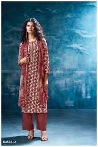 Premium Cotton Printed Embroidered Salwar Kameez Full Catalog Party Wear <b>Indian</b> & <b>Pakistani</b> <b>Clothing</b> Available Wholesale Rates - Product Image 2
