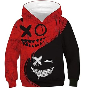 Sublimation sweat à capuche pour hommes vente en gros blanc polyester personnalisé 3d pull avec fermeture éclair en vrac mode casual sportswear hoodie fabricant - Product Image 1