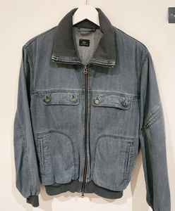 Chaqueta vaquera vintage personalizada para invierno, ropa de calle formal e informal con bordado de estampado de retazos y decoración de botones - Product Image 2