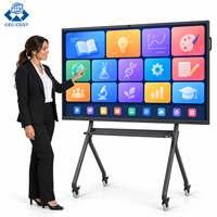 Tableau blanc interactif intelligent ZDHQ pour l'enseignement en classe et les applications éducatives