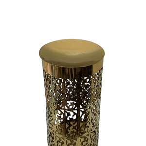 Attrayant Découpe Conception Fer et Laiton Votive Titulaires De Mariage Décor En Métal Bougeoir Photophore Titulaire De Noël À Vendre - Product Image 1