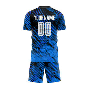 Maillot de football 100% polyester personnalisé pour hommes et femmes, tissu doux et léger, confortable, sublimation complète - Product Image 3