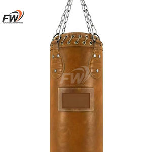 Sacos de Boxeo de Cuero Vacuno de Primera Calidad, los Más Vendidos, Estilo Profesional Popular, Sacos de Boxeo Personalizados - Product Image 6