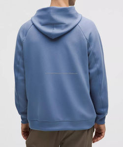 Sudadera con Capucha para Hombre, 100% Algodón, Logotipo Personalizado, Estilo Urbano, Sudadera Extra Grande, Cuello Redondo, Letras Impresas, Invierno, Tinte Liso - Product Image 2