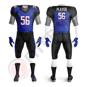 Uniforme sublimado de fútbol americano 100% poliéster fabricado por FIT FRONT Industry Team Wear disponible en todas las tallas - Product Image 6