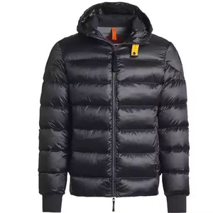 Chaqueta Acolchada de Diseño con Dos Bolsillos, Precio de Fábrica al por Mayor OEM, Ropa de Calle de Invierno, Diseño Liso, Chaquetas Acolchadas para Hombre de Talla Grande - Product Image 4