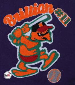 Veste d'hiver en cuir pour hommes de qualité supérieure avec patchs en chenille Logos et design personnalisés Vente en gros sur mesure - Product Image 3