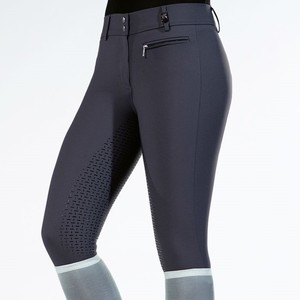 Pantalones de montar a caballo elásticos personalizados para mujer Pantalones ropa ecuestre pantalones de montar al por mayor con bolsillo con cremallera - Product Image 6