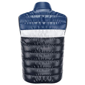 Gilets pour hommes 2026 avec logo personnalisé, imperméables, brillants, matelassés, sans manches, d'hiver, en duvet, vêtements d'extérieur brillants, gilet matelassé - Product Image 3