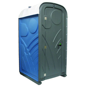 Inodoro Portátil Ecológico de Plástico con Garantía de 4 Años, Diseño Moderno, Duradero, Azul y Gris, para Uso en Exteriores - Product Image 1