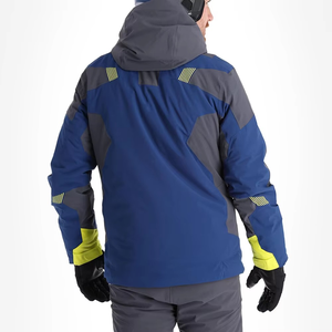 Traje de Esquí de una Pieza para Hombre, Impermeable y Cortavientos, Ropa de Trabajo para Deportes al Aire Libre, con Cremallera Térmica - Product Image 2