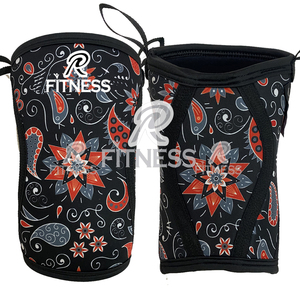 Genouillère de compression respirante en néoprène 7 mm unisexe, logo personnalisable, meilleure genouillère de musculation et de fitness pour hommes et femmes - Product Image 2