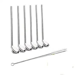 Juego de Agitadores de Cócteles de Acero Inoxidable de Primera Calidad con Mango Largo y Acabado Liso, Ideal para Mezclar en Bares, en Casa y para Uso Profesional - Product Image 1