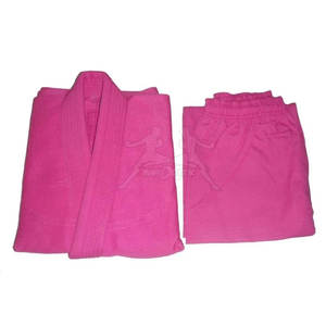 Uniforme de karaté rose avec coutures solides et toucher doux Uniforme de karaté haute performance pour la pratique quotidienne - Product Image 2