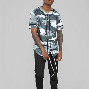 Vente en gros d'usine de maillots d'uniformes de baseball personnalisés Maillots de baseball et softball imprimés par sublimation pour hommes et femmes - Product Image 2