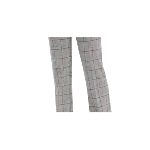 Pantaloni da Donna Charter Club Grigio Scuro a Quadri, Gamba Dritta, Vita Alta, Antirughe, Traspiranti, Stile da Ufficio, Taglia 14 Petite - Product Image 3
