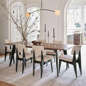 Modern Solid Wood Dining <b>Chair</b> Stackable Hotel & Home Furniture with Fabric <b>for</b> Home & Restaurant Hot <b>Sale</b> japan - Product Image 2