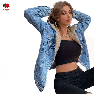 Chaqueta Vaquera Personalizada para Mujer, Tejido Ligero y Transpirable, Uso Diario Informal, Suministro de Fábrica - Product Image 3