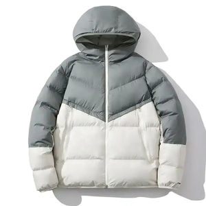 Men's Puffer <b>Waterproof</b> <b>Jacket</b> Quilted Designer Winter <b>Padded</b> Coat Down Green Polyester Outdoor Custom Puffer <b>Jacket</b> For Mans - Product Image 1